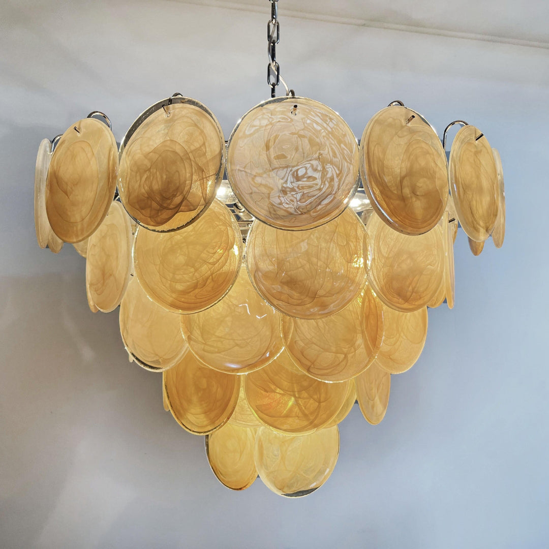 Murano Chandelier 57 Gold