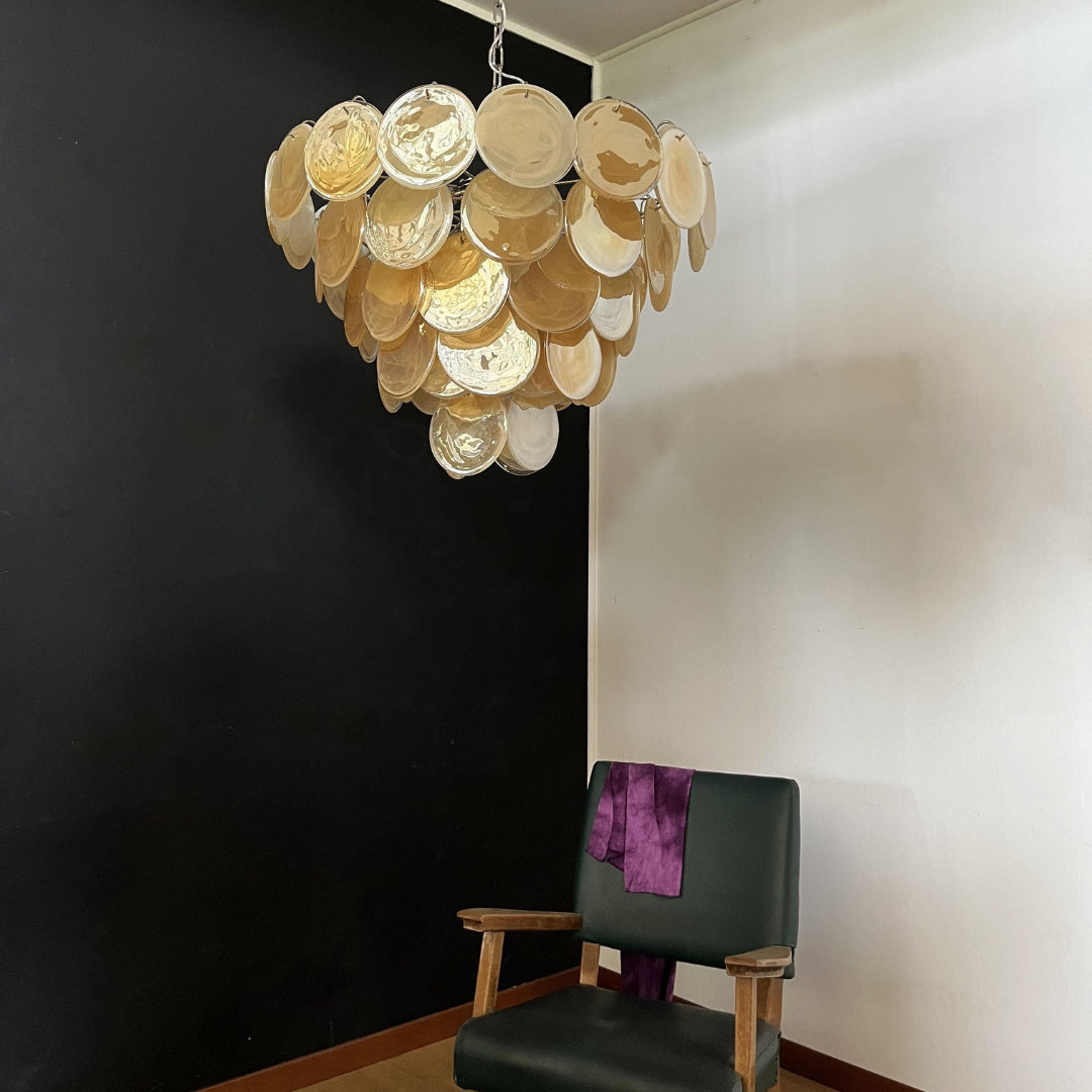 Murano Chandelier 57 Gold