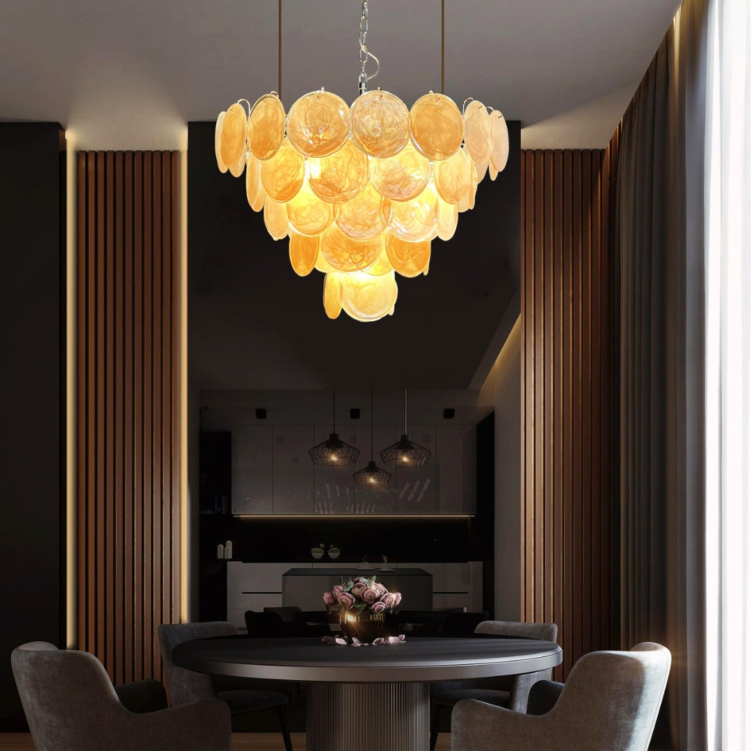 Murano Chandelier 57 Gold