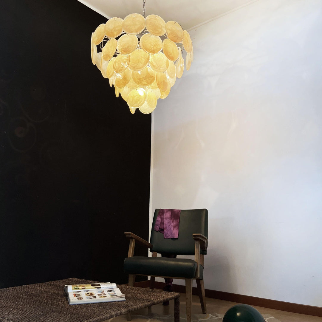 Murano Chandelier 57 Gold