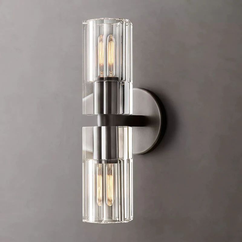 Niko Wine-Glass 2 Lights Wall Sconce