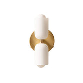 Glass Up Down Wall Sconce