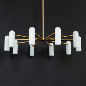 Odyssey Round Modern Brass Chandelier [S/M/L] - Schwung