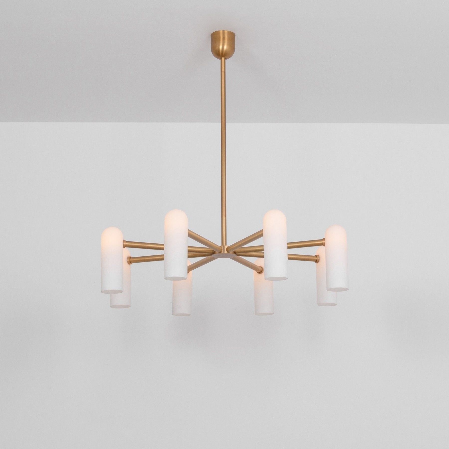 Odyssey Round Modern Brass Chandelier [S/M/L] - Schwung