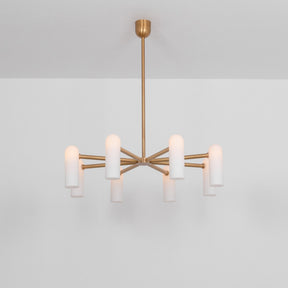 Odyssey Round Modern Brass Chandelier [S/M/L] - Schwung