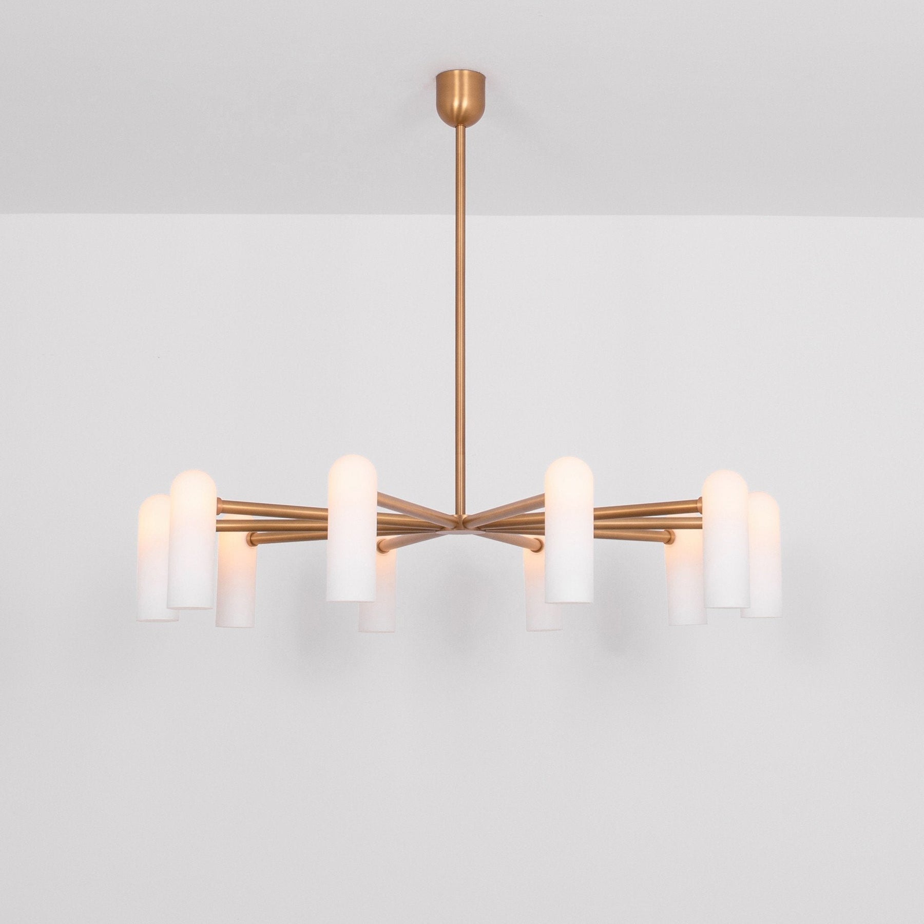 Odyssey Round Modern Brass Chandelier [S/M/L] - Schwung