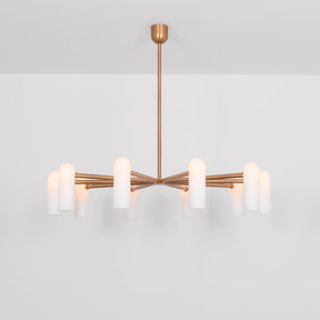 Odyssey Round Modern Brass Chandelier [S/M/L] - Schwung