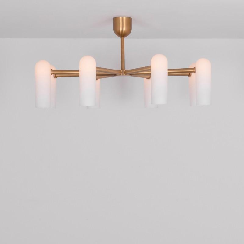 Odyssey Round Modern Brass Chandelier [S/M/L] - Schwung