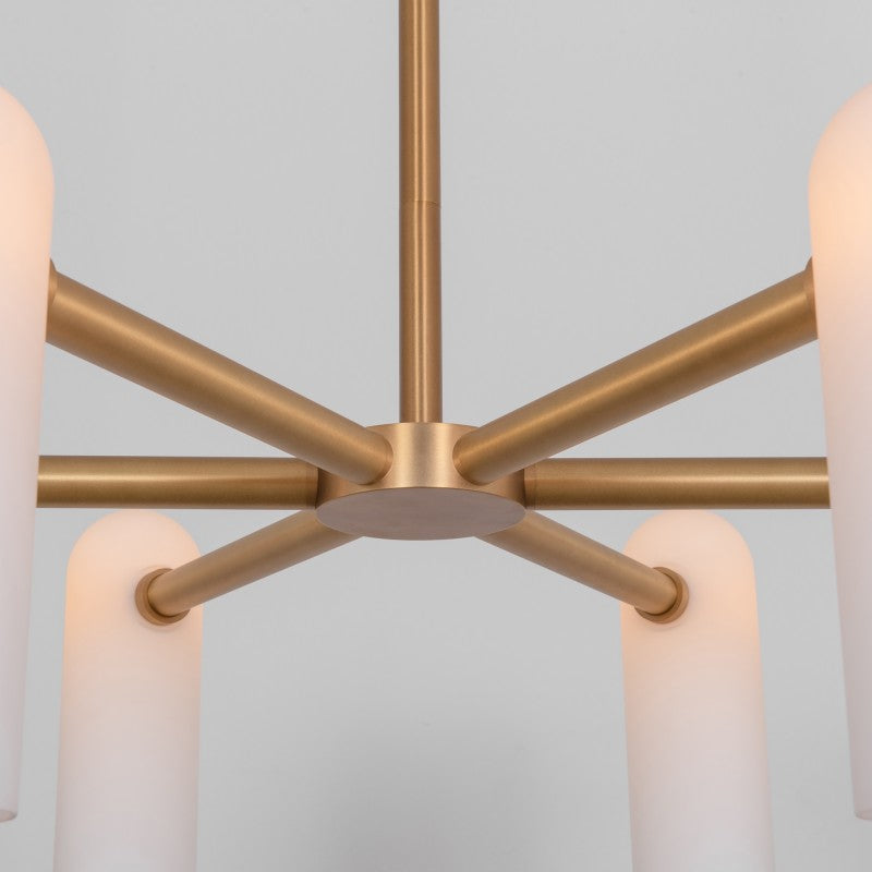 Odyssey Round Modern Brass Chandelier [S/M/L] - Schwung