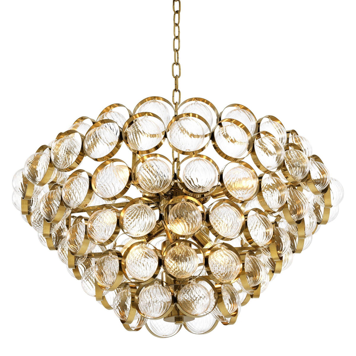 Opera Modern Chandelier - [Gold]