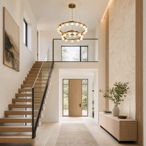 Orbita Modern Round Ring Chandelier