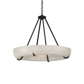 Orion Alabaster Chandelier - Merlin Lamps