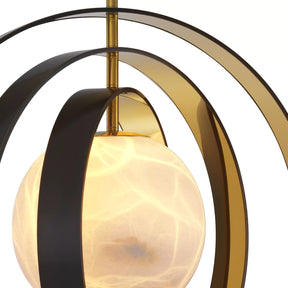 Ambrose Modern Alabaster Pendant Chandelier