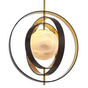 Ambrose Modern Alabaster Pendant Chandelier