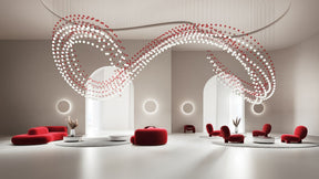 Pearl Curtain Customize Chandelier