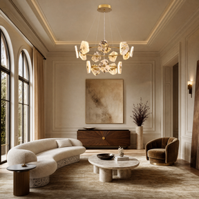 Petra Chandelier Modern Dining Room 39.4" D