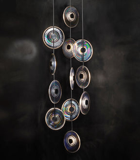 Modern Art Design Radiant Glass Chandelier