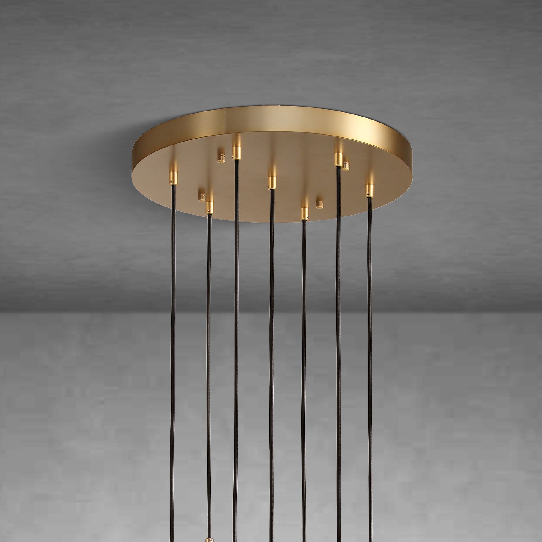 Raindrop Round Chandelier Modern Luxury Glass Chandelier For Living Room Dining Room