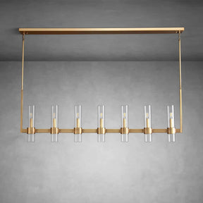 Nova Luxury Linear Glass Chandelier