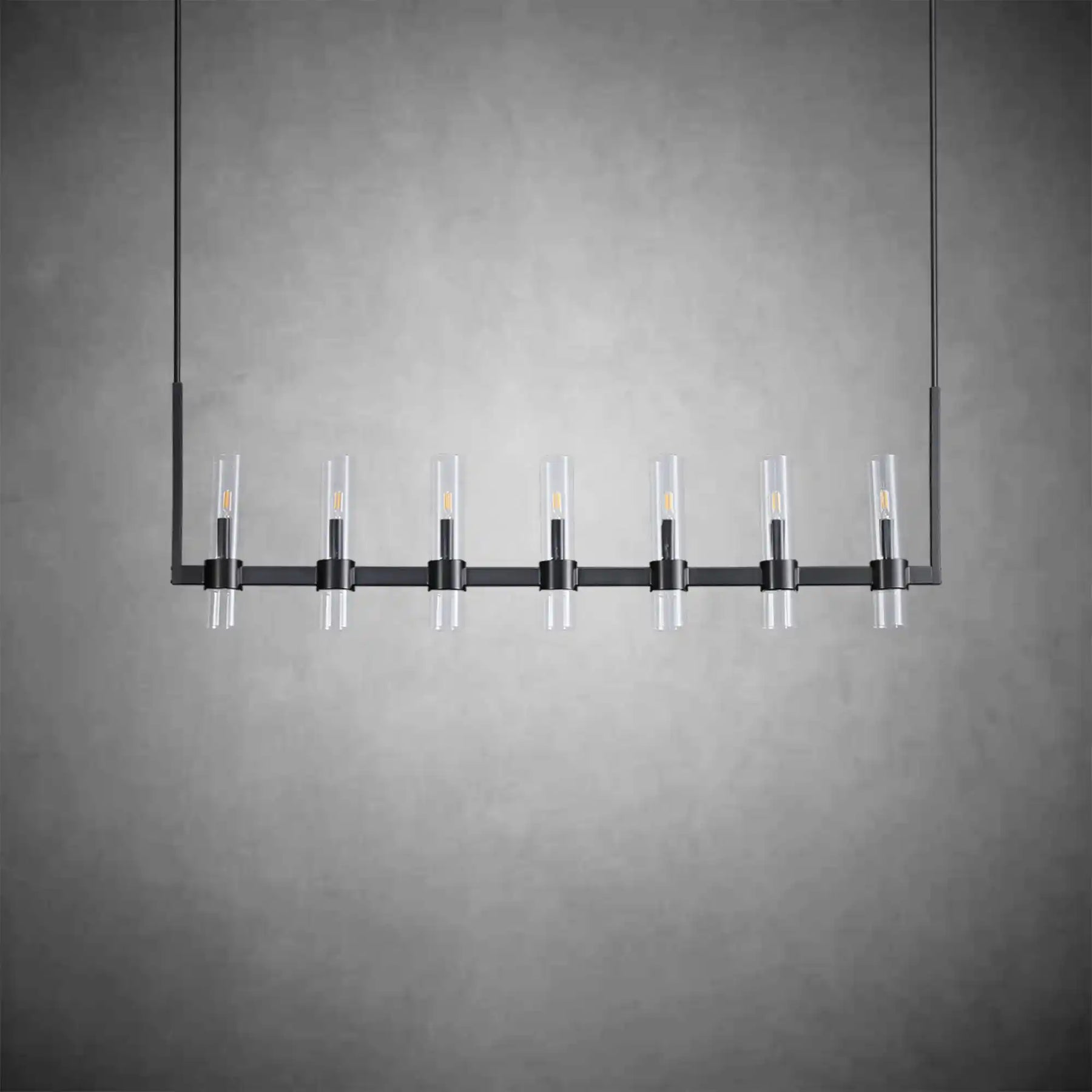 Nova Luxury Linear Glass Chandelier