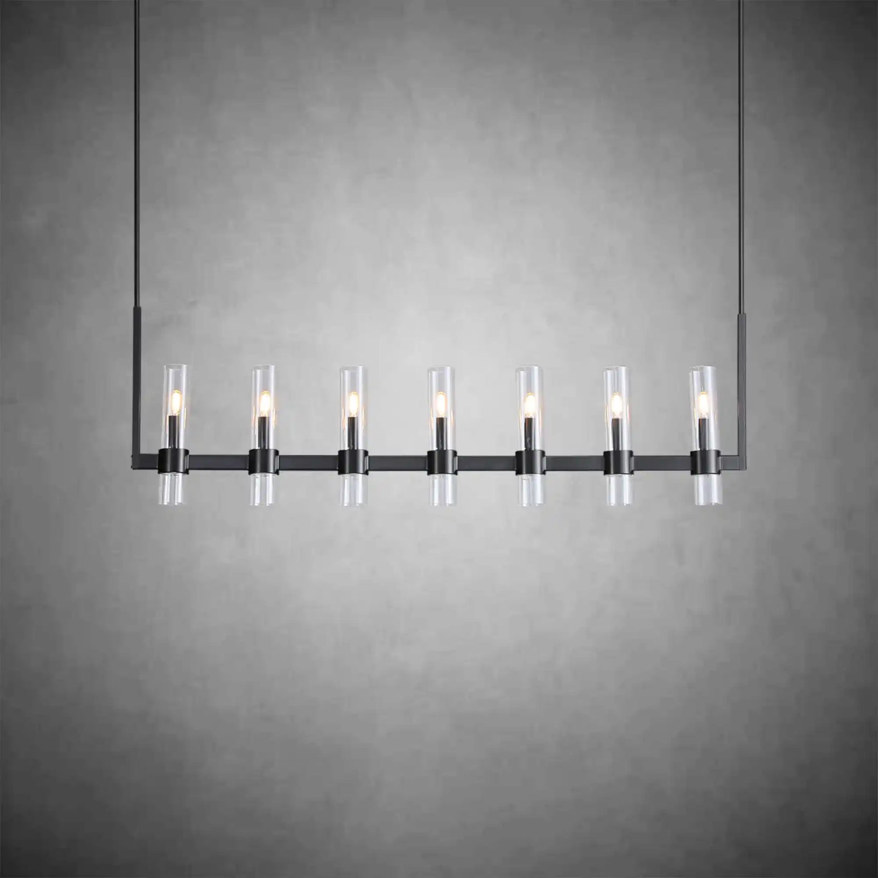 Nova Luxury Linear Glass Chandelier