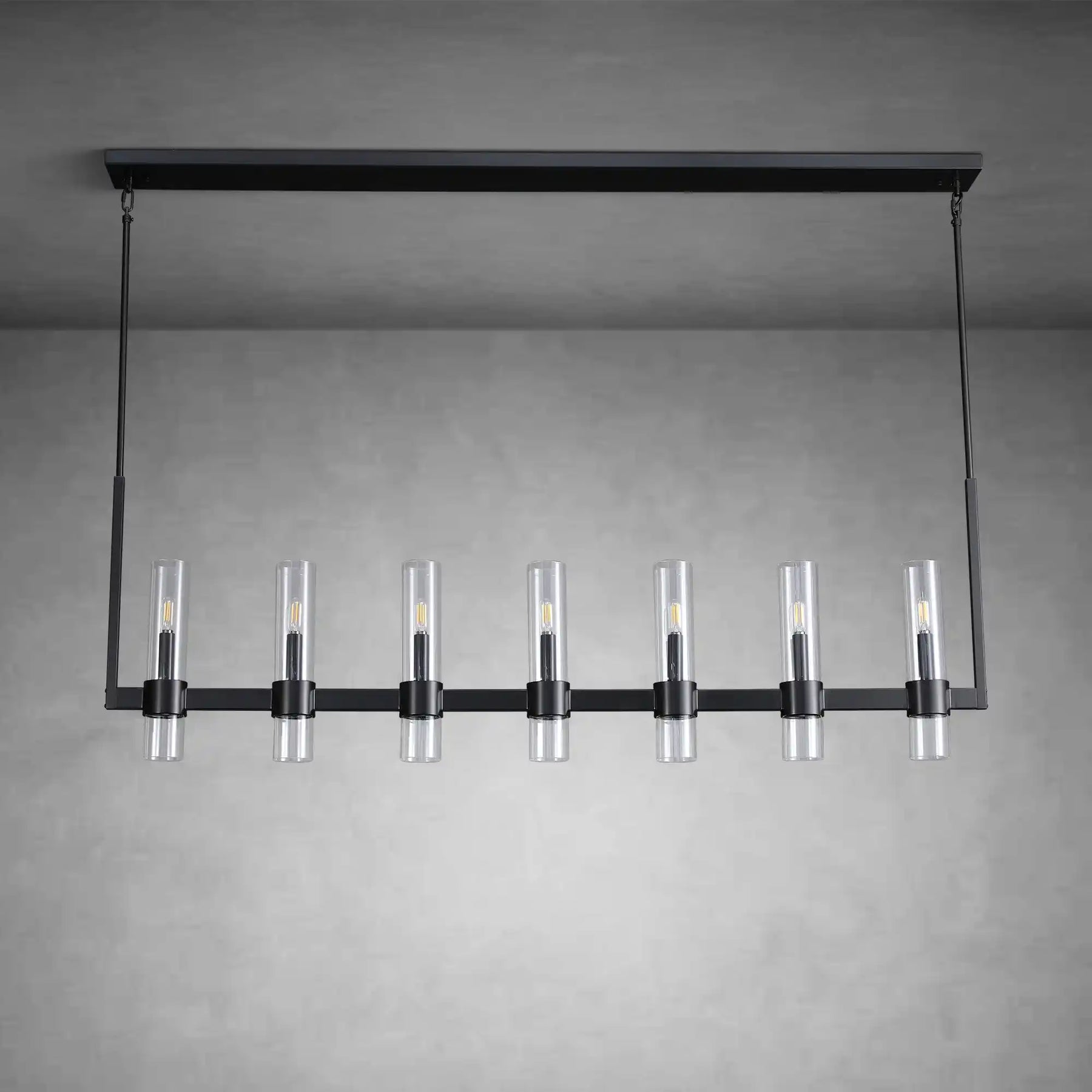 Nova Luxury Linear Glass Chandelier