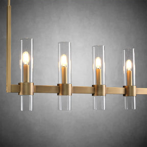 Nova Luxury Linear Glass Chandelier