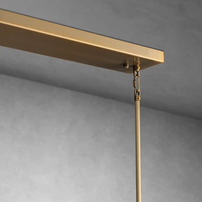 Nova Luxury Linear Glass Chandelier