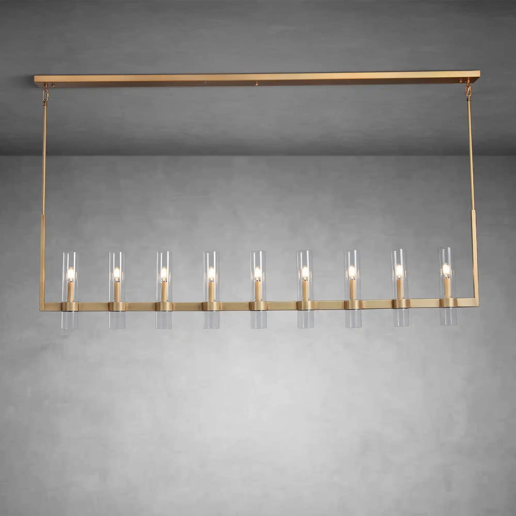 Nova Luxury Linear Glass Chandelier