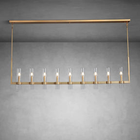 Nova Luxury Linear Glass Chandelier