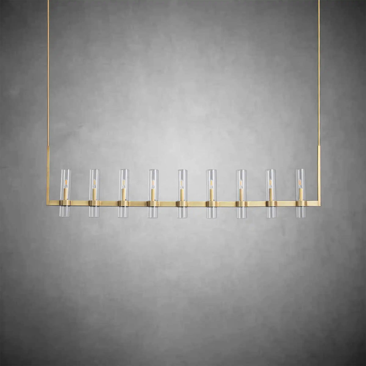 Nova Luxury Linear Glass Chandelier