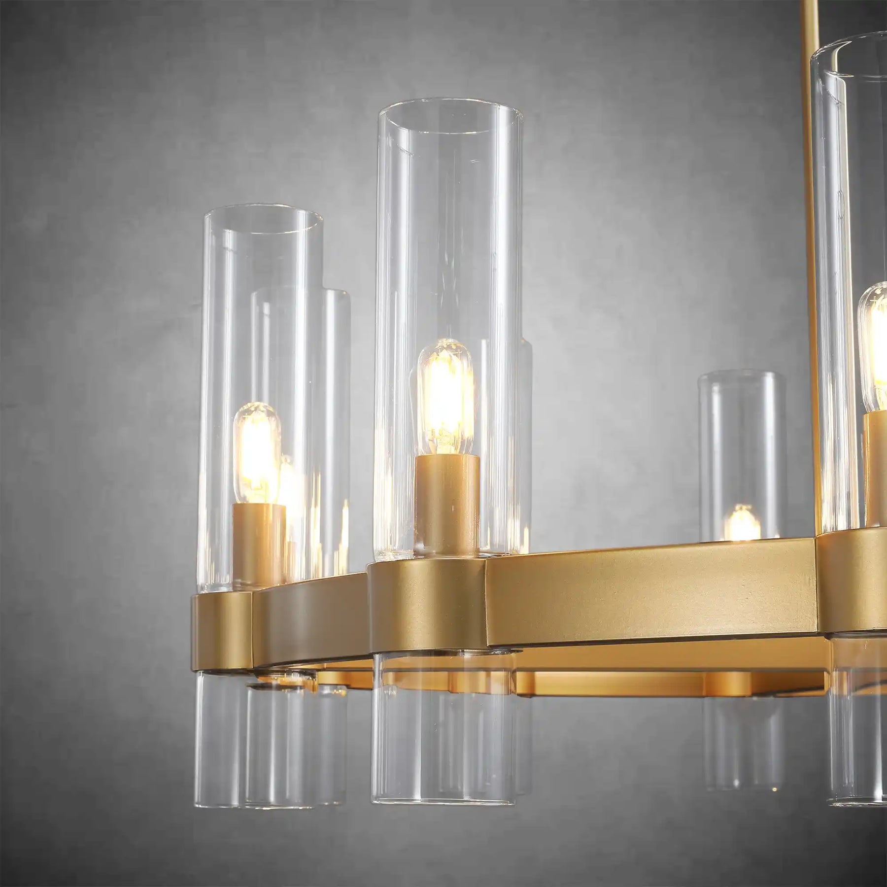 Nova Series Luxury Glass Round Chandelier