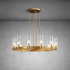 Nova Series Luxury Glass Round Chandelier