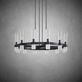 Nova Series Luxury Glass Round Chandelier