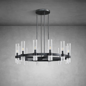 Nova Series Luxury Glass Round Chandelier
