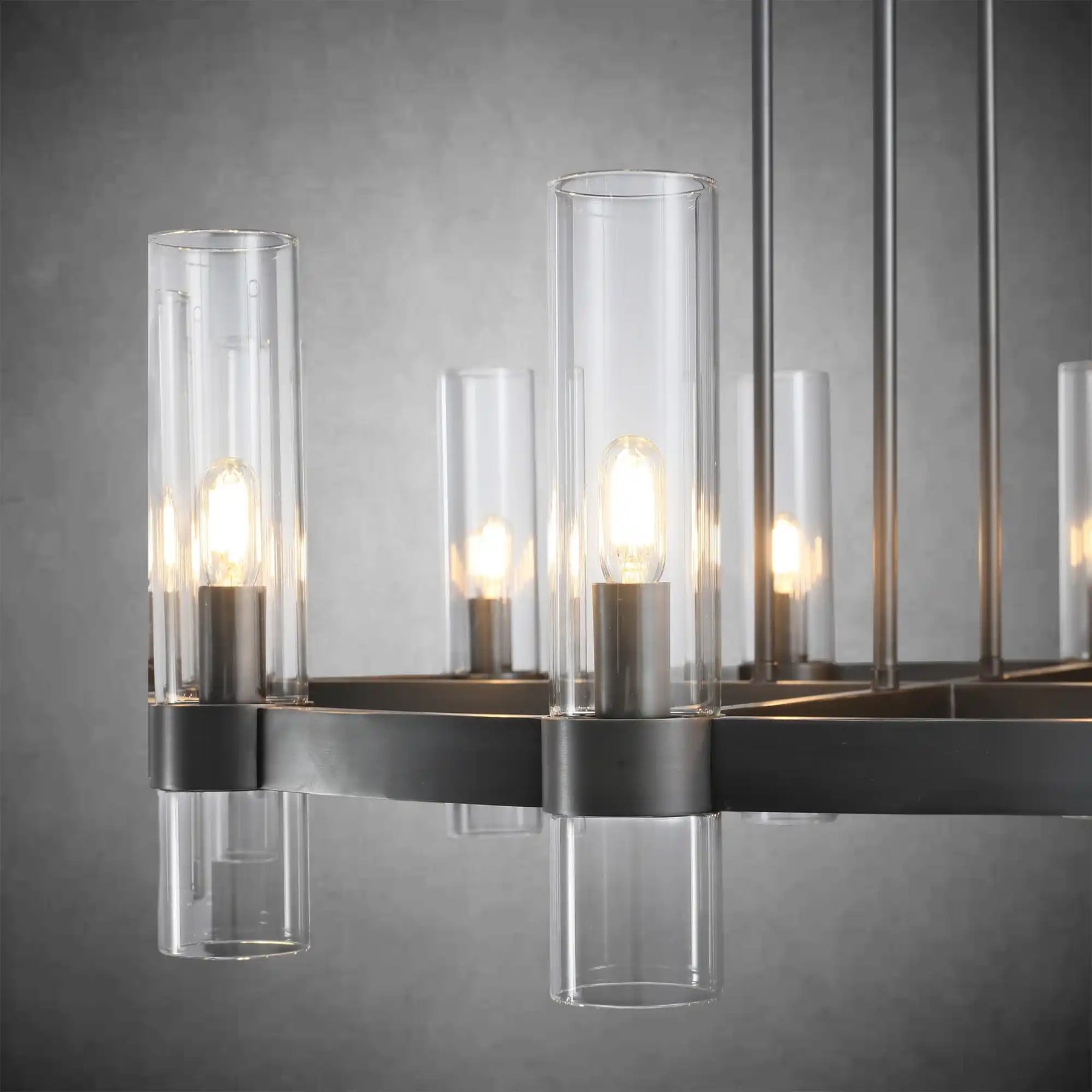 Nova Series Luxury Glass Round Chandelier