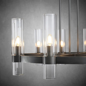Nova Series Luxury Glass Round Chandelier