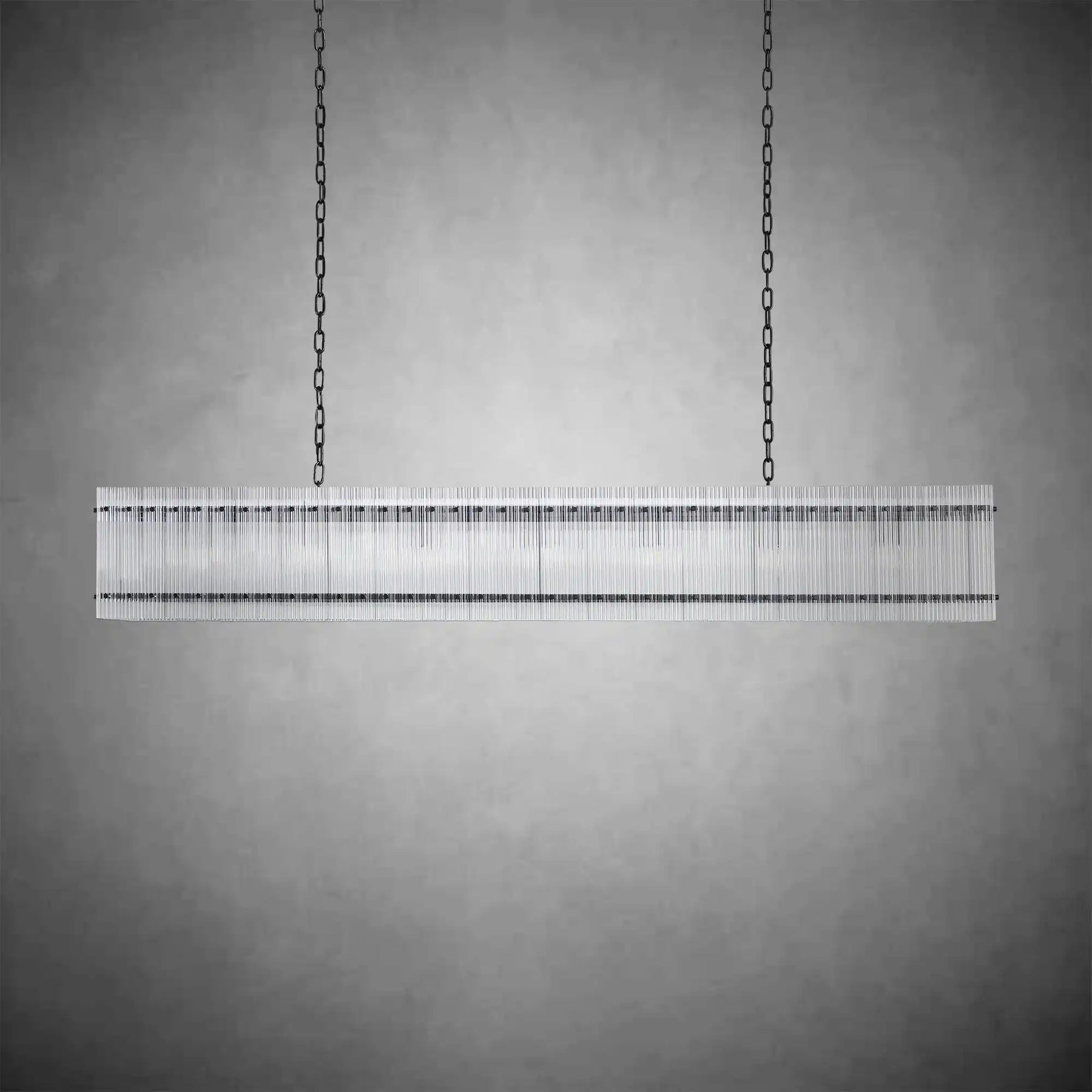 Lux Marcus Modern Rectangular Chandelier For Dining Room Kitchen