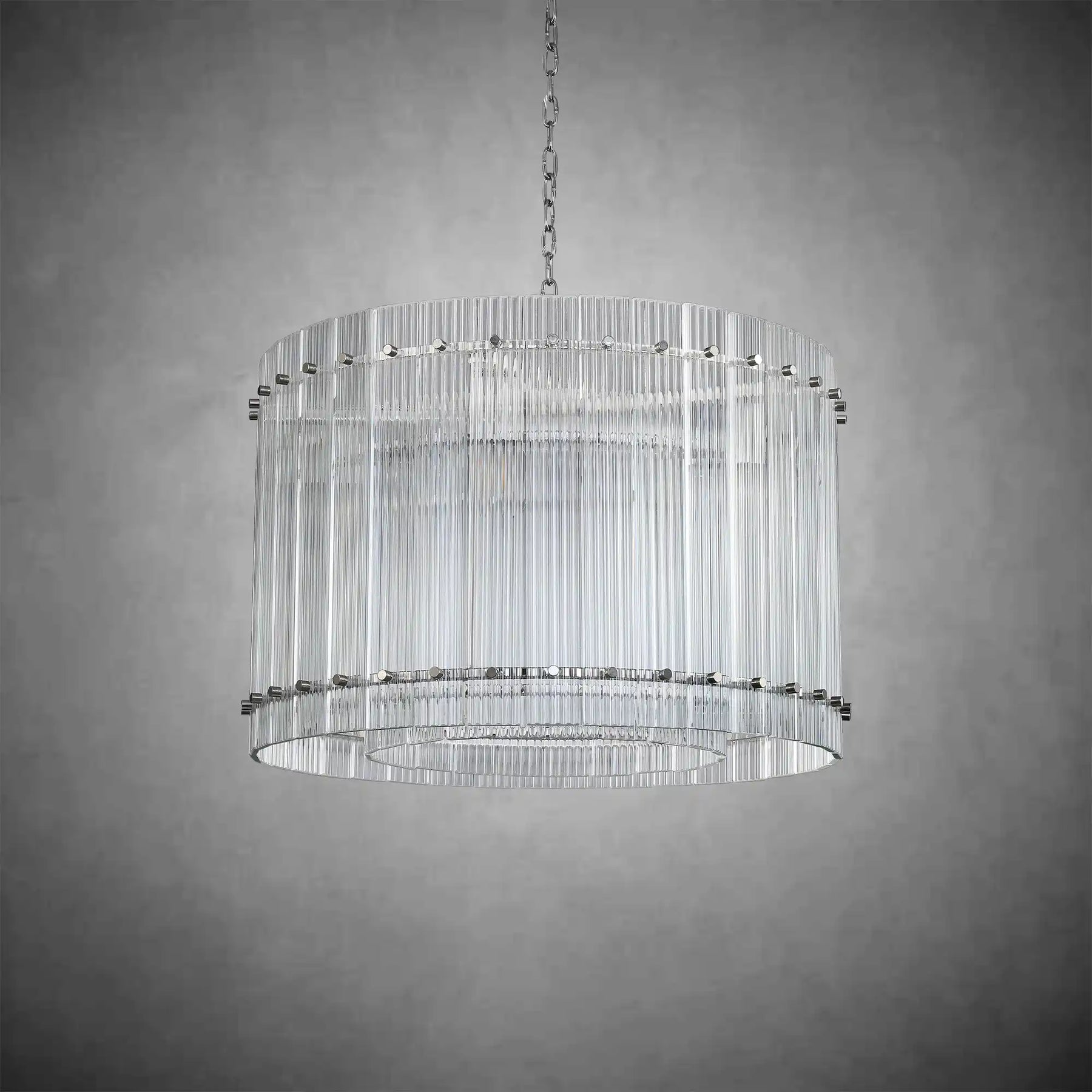 Lux Marcus Modern Round Chandelier For Living Room Dinning Room
