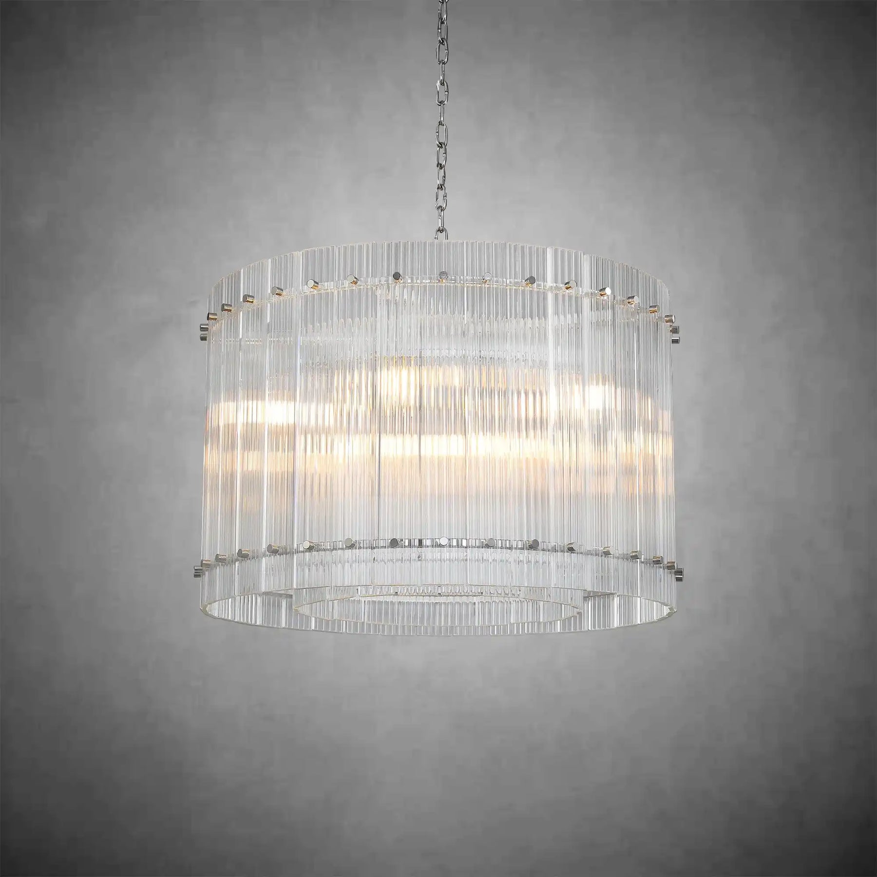 Lux Marcus Modern Round Chandelier For Living Room Dinning Room