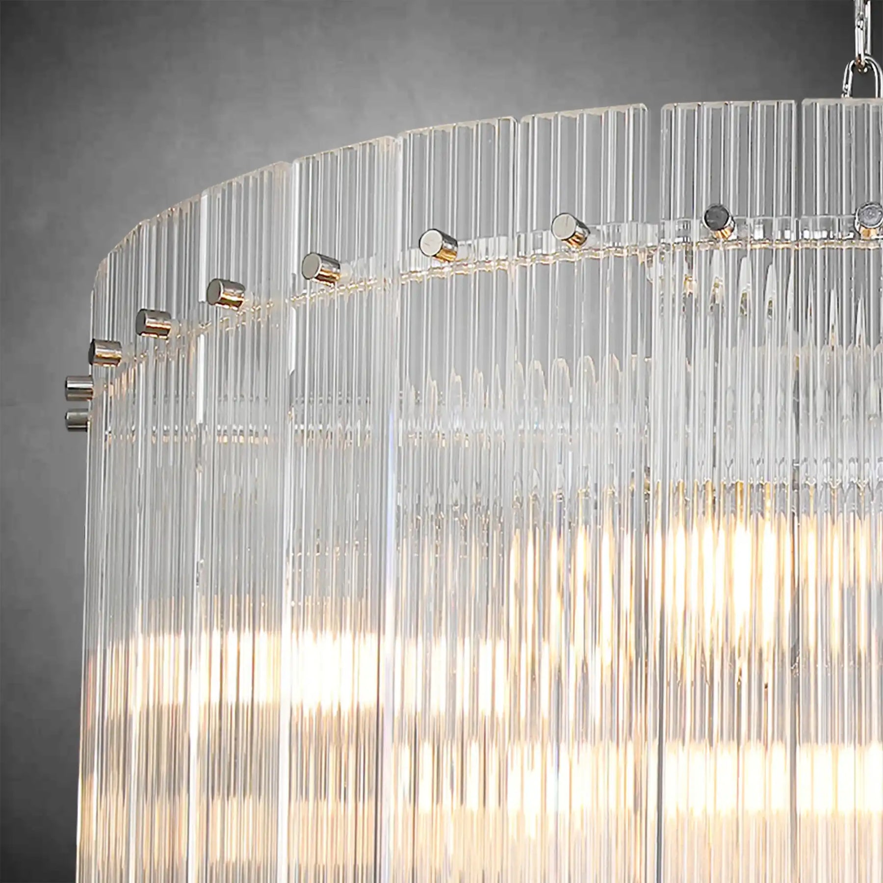 Lux Marcus Modern Round Chandelier For Living Room Dinning Room