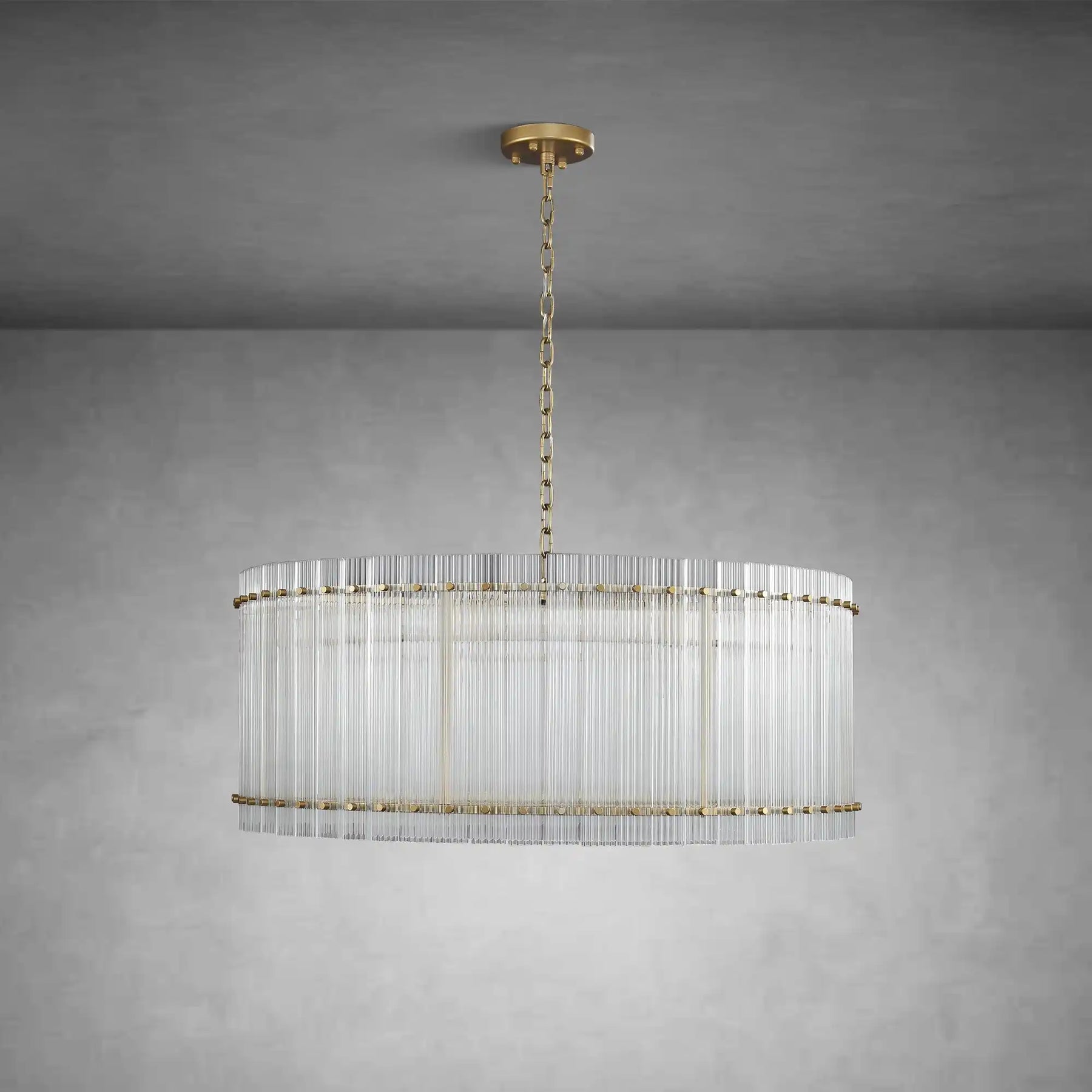 Lux Marcus Modern Round Chandelier For Living Room Dinning Room