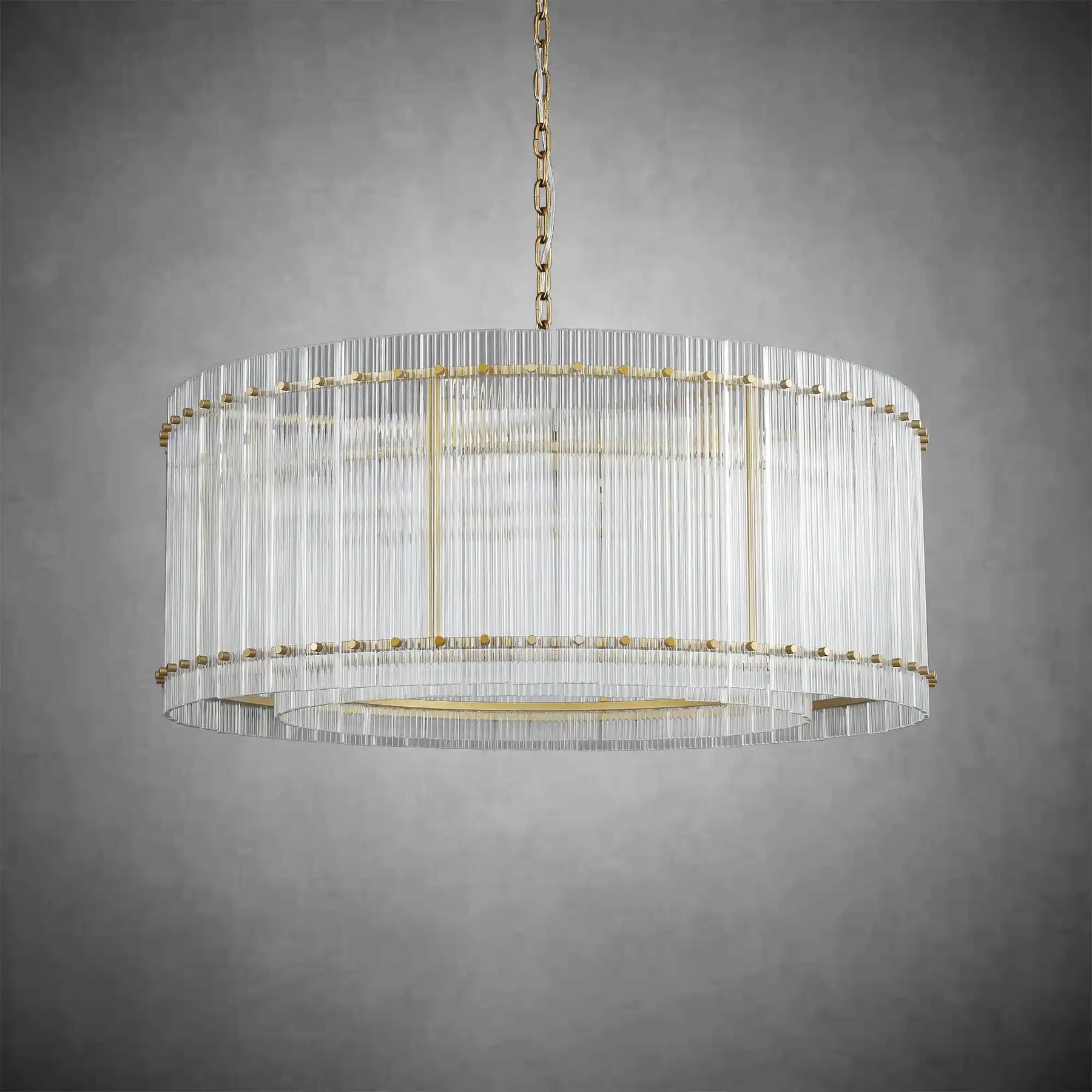 Lux Marcus Modern Round Chandelier For Living Room Dinning Room