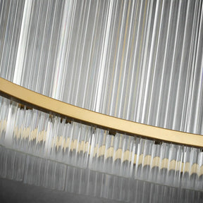 Lux Marcus Modern Round Chandelier For Living Room Dinning Room