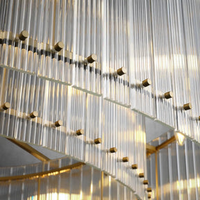 Lux Marcus Modern Round Chandelier For Living Room Dinning Room