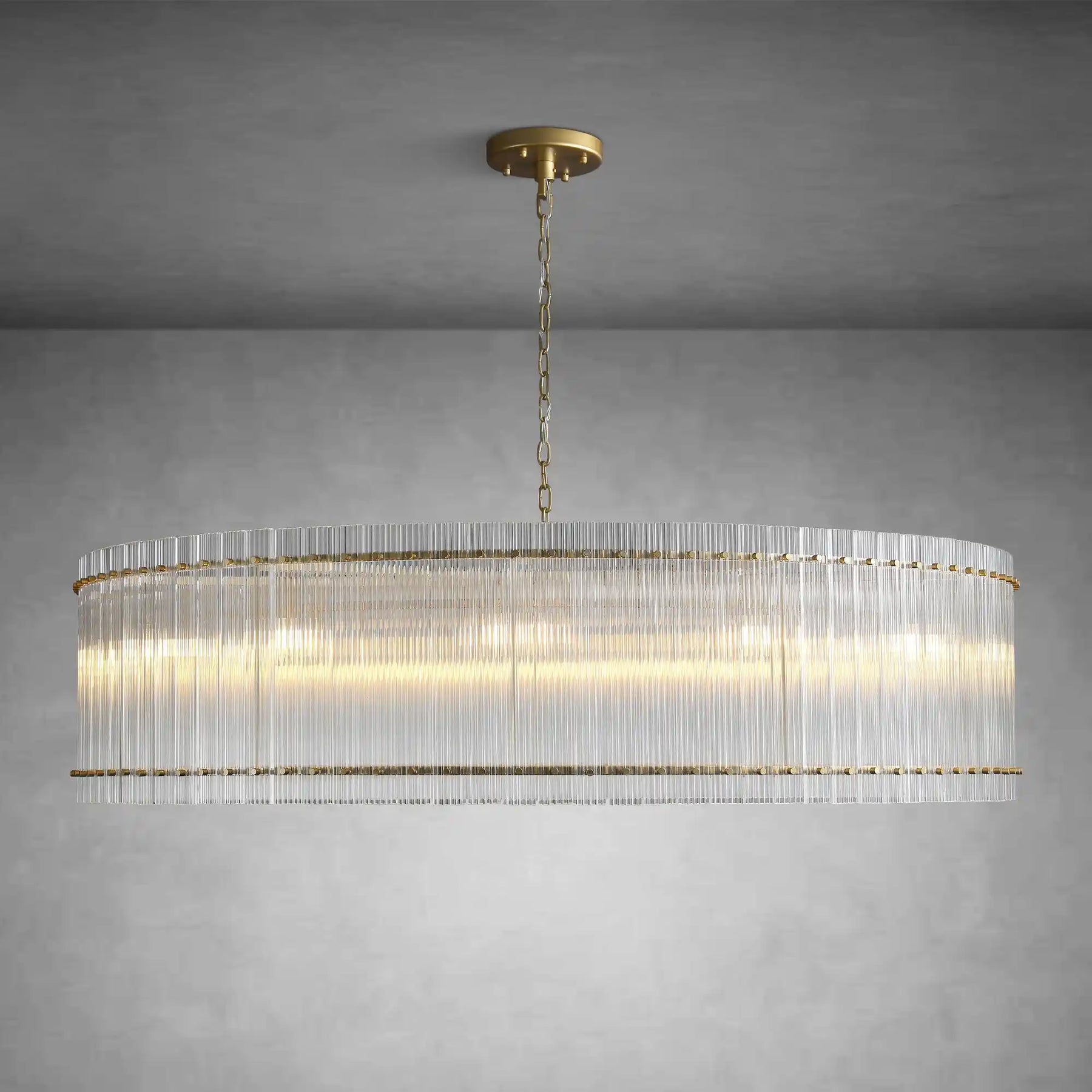 Lux Marcus Modern Round Chandelier For Living Room Dinning Room