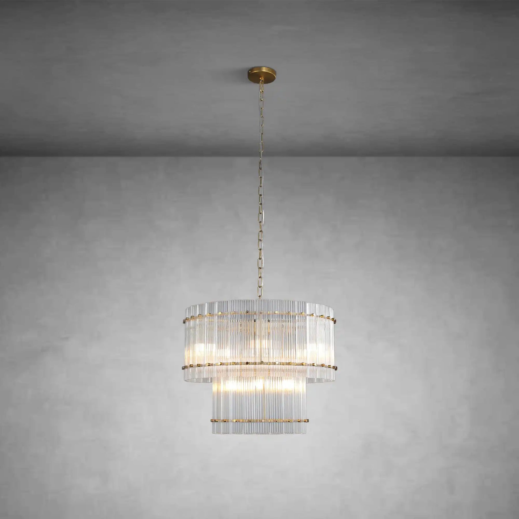 Lux Marcus Modern Tierd Chandelier For Living Room Dinning Room