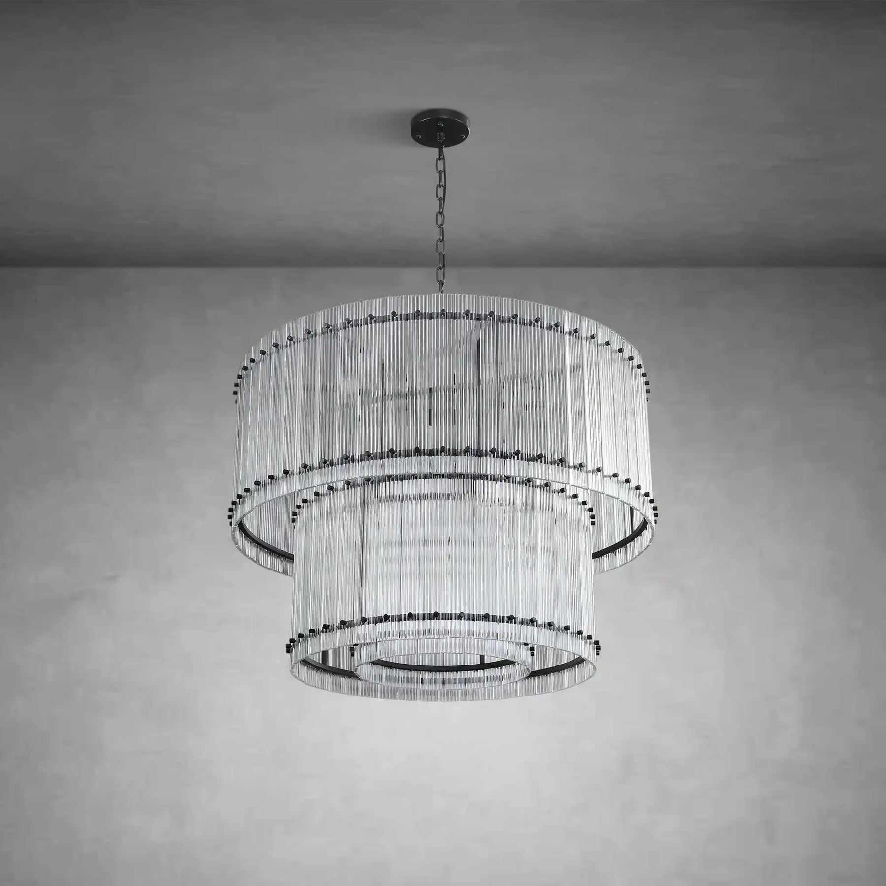 Lux Marcus Modern Tierd Chandelier For Living Room Dinning Room