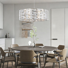 Saturno Disc Halo Chandelier