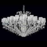 Sliver luxury maria theresa chandelier